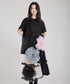 Big Flower See-Through Skirt